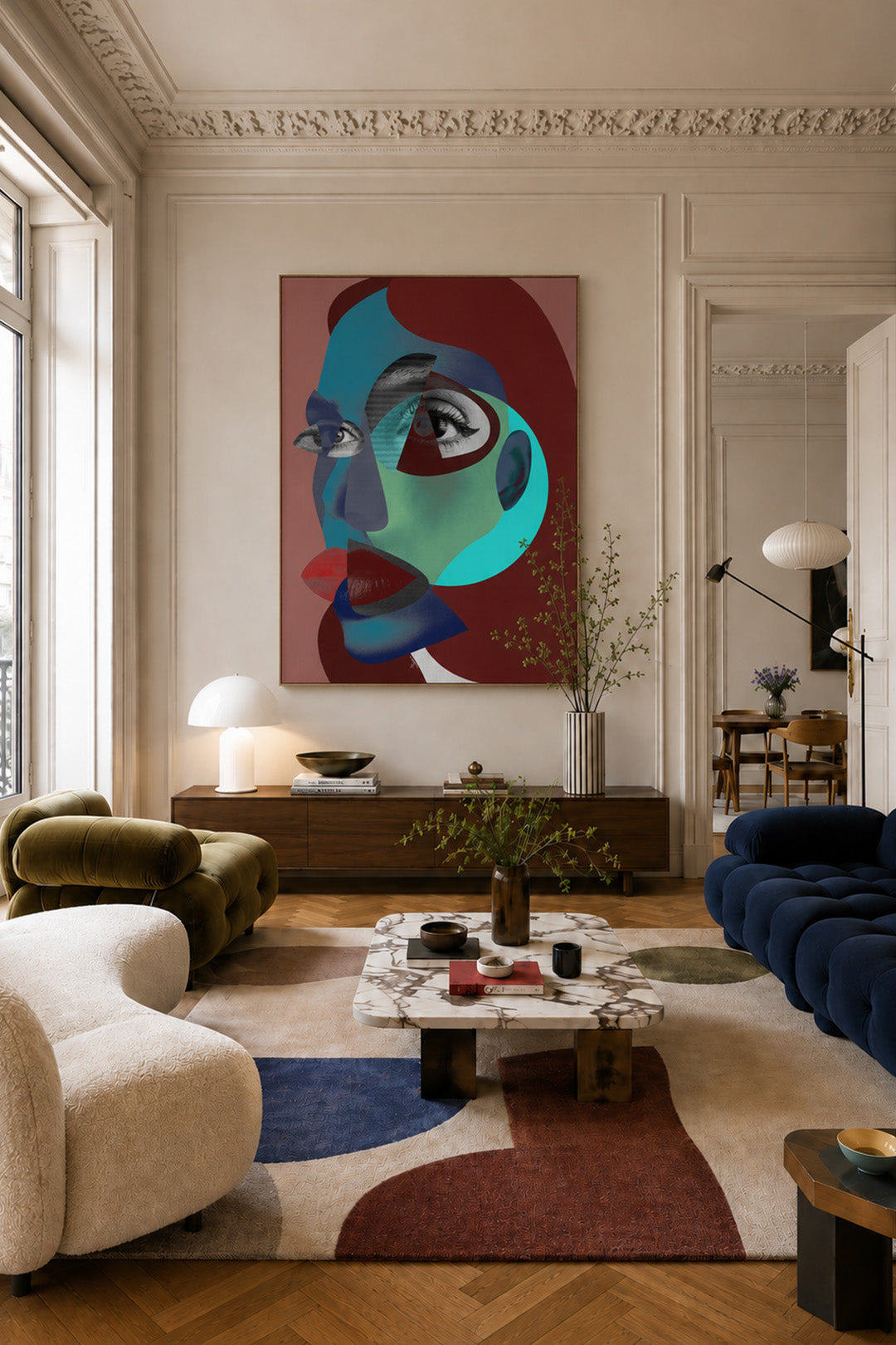 Unique Digital Artwork 'Diosa de la Presencia'
