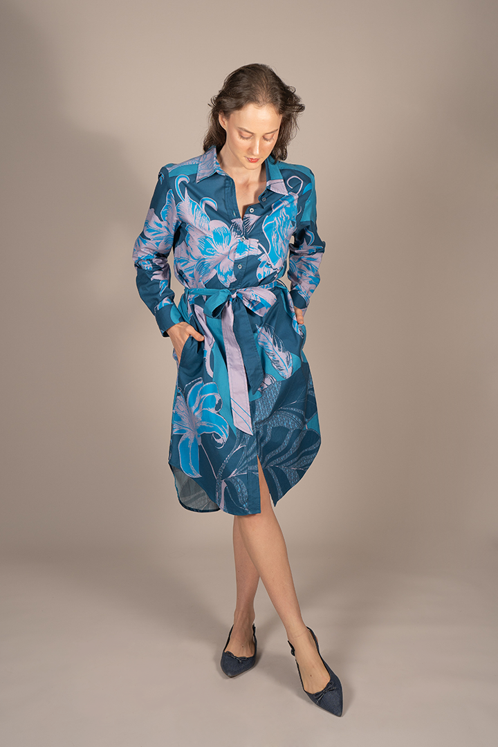 Dawn Paissage Shirt Dress