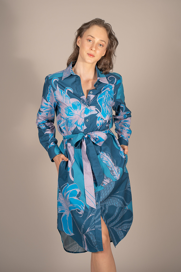 Dawn Paissage Shirt Dress