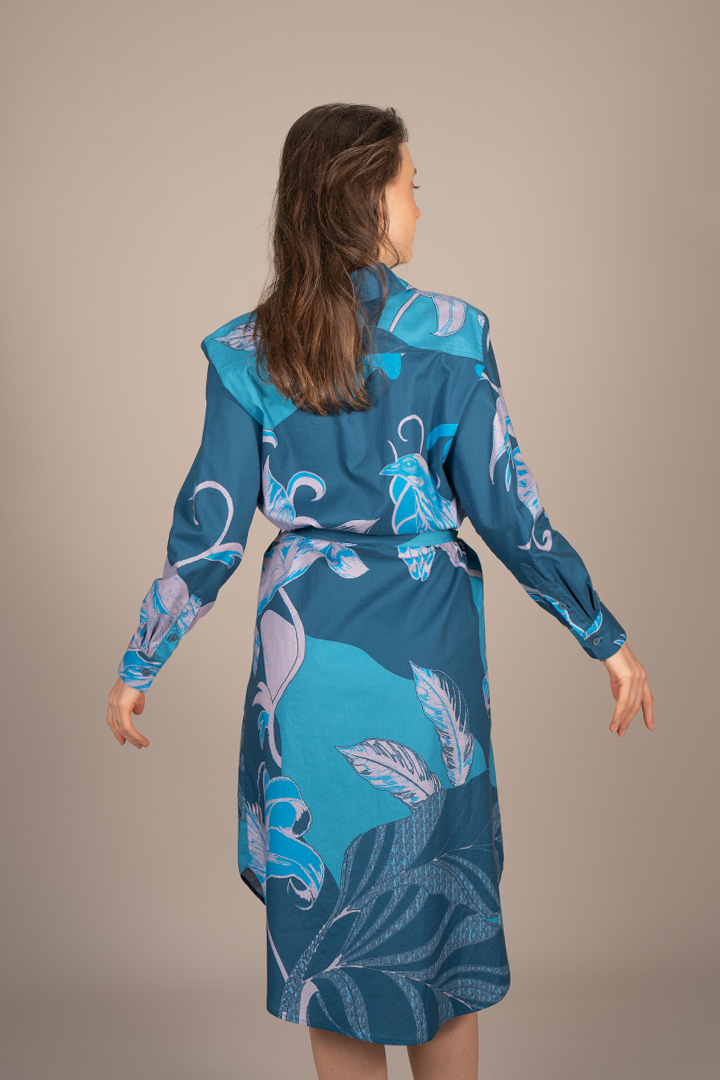 Dawn Paissage Shirt Dress