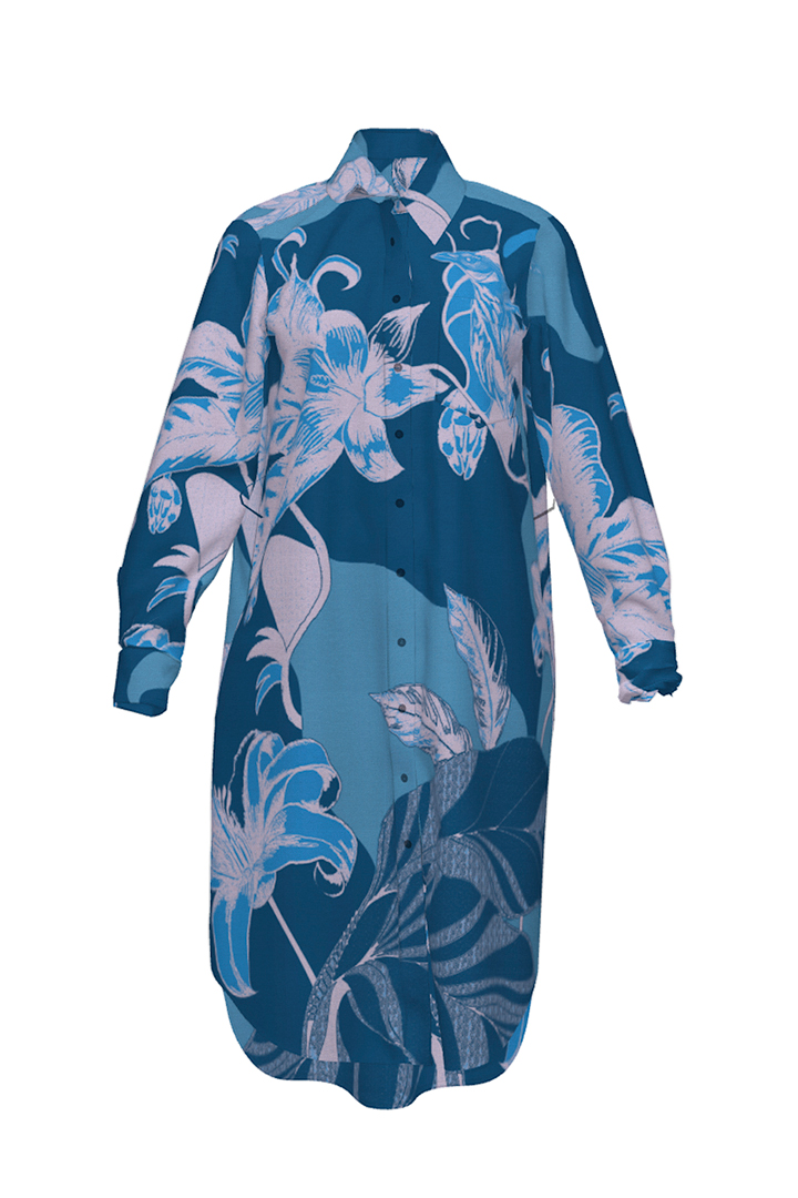 Dawn Paissage Shirt Dress