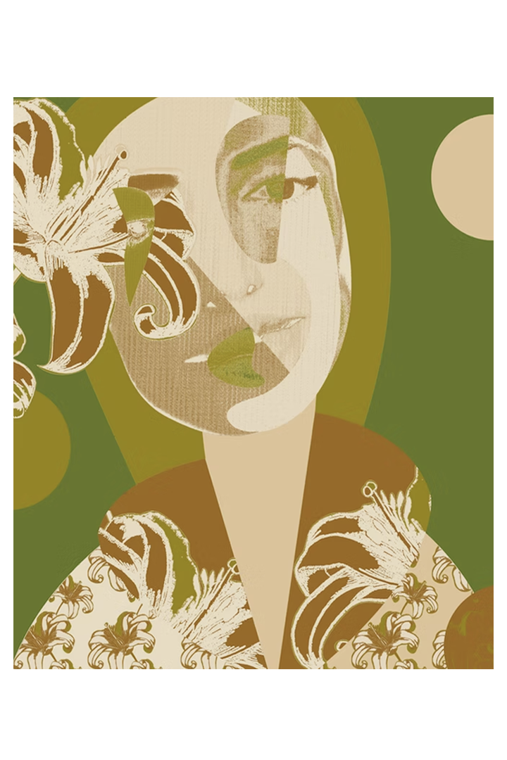 Limited Edition 'Fémina Vestida De Flores Tropicales 6/16' 2024