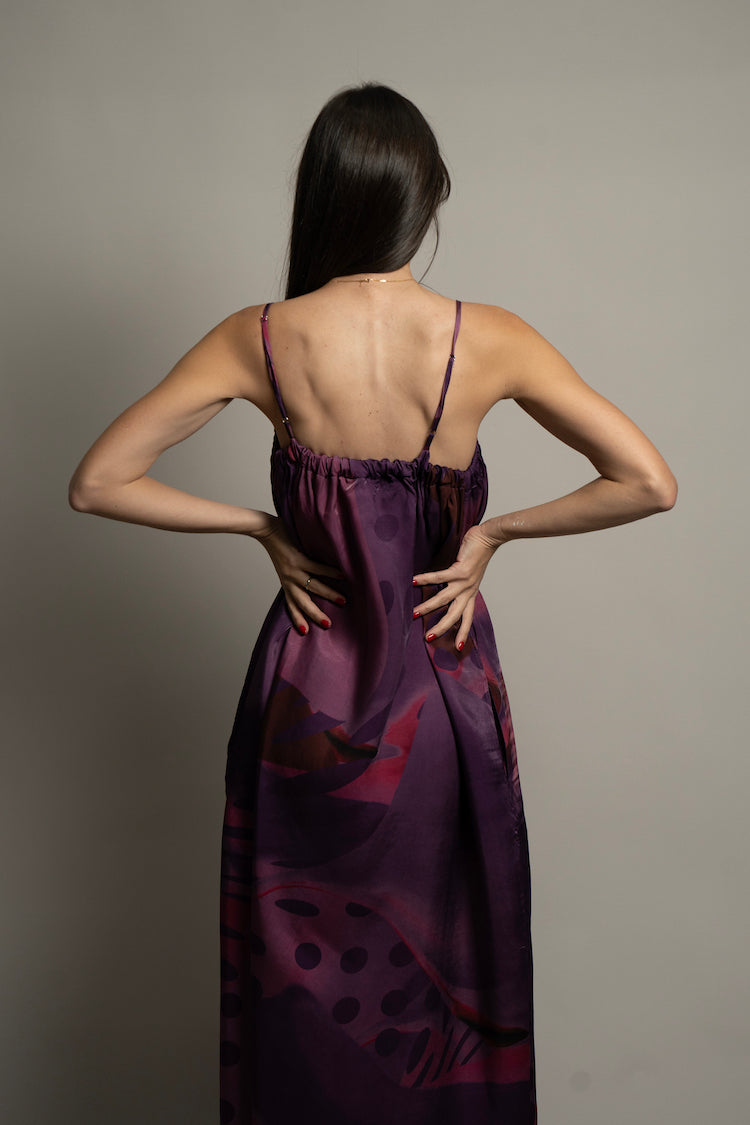 Purple Mirage Dress