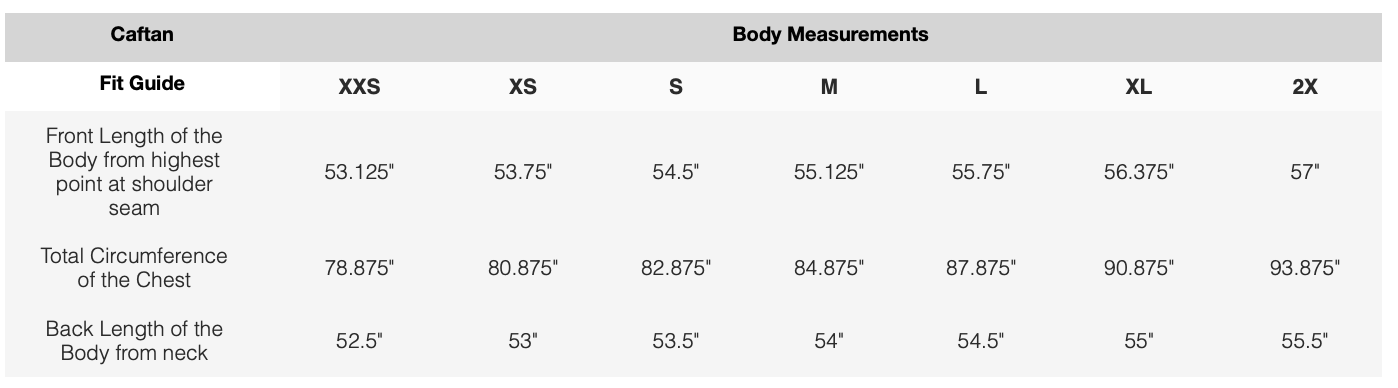 Sunny Paissage Caftan