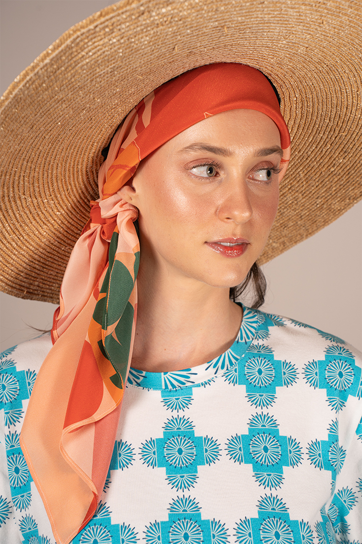 Sunrise Paissage Scarf