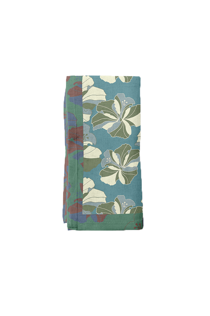 Tropical Cayena Napkin in Blue