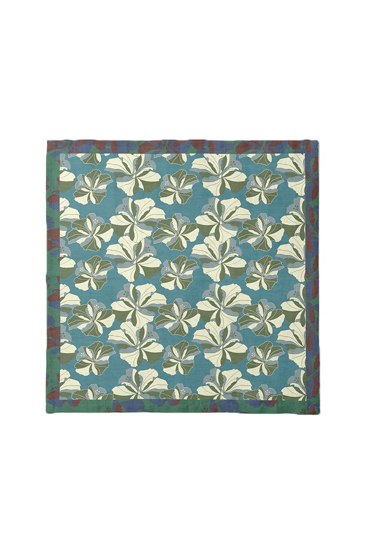 Tropical Cayena Napkin in Blue