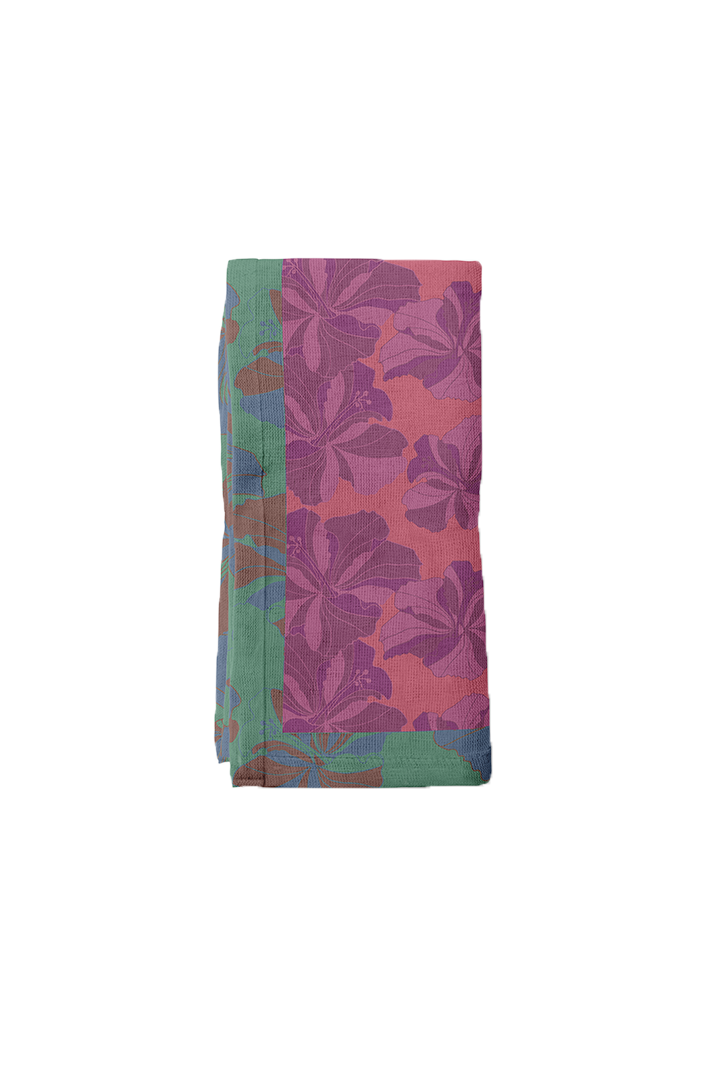 Tropical Cayena Napkin in Pink