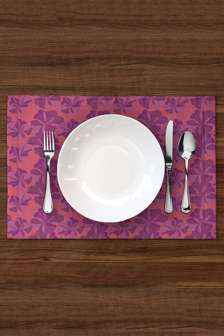 Tropical Cayena Placemat in Pink