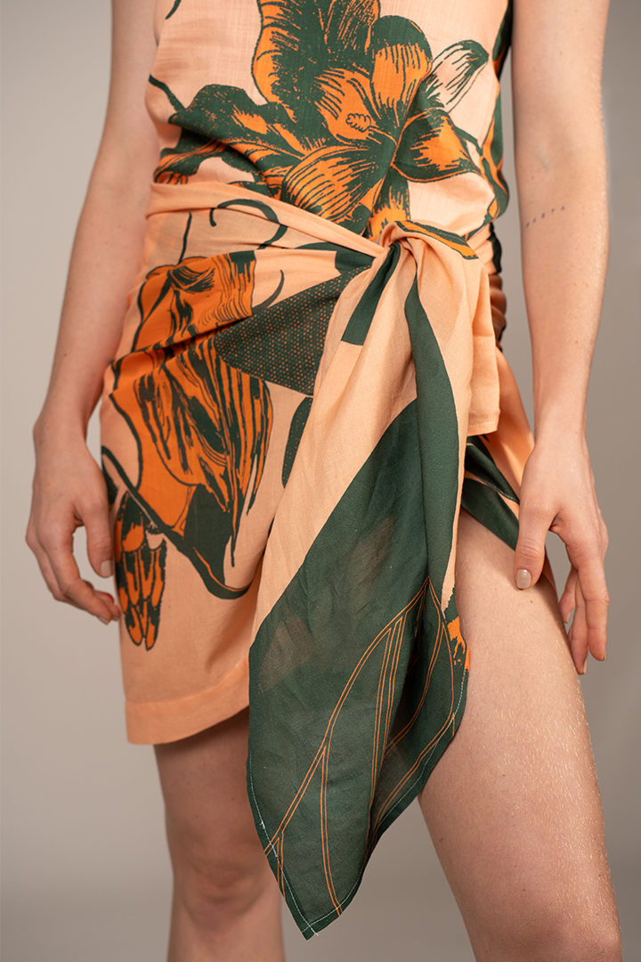 Tropical Paissage Body Wrap