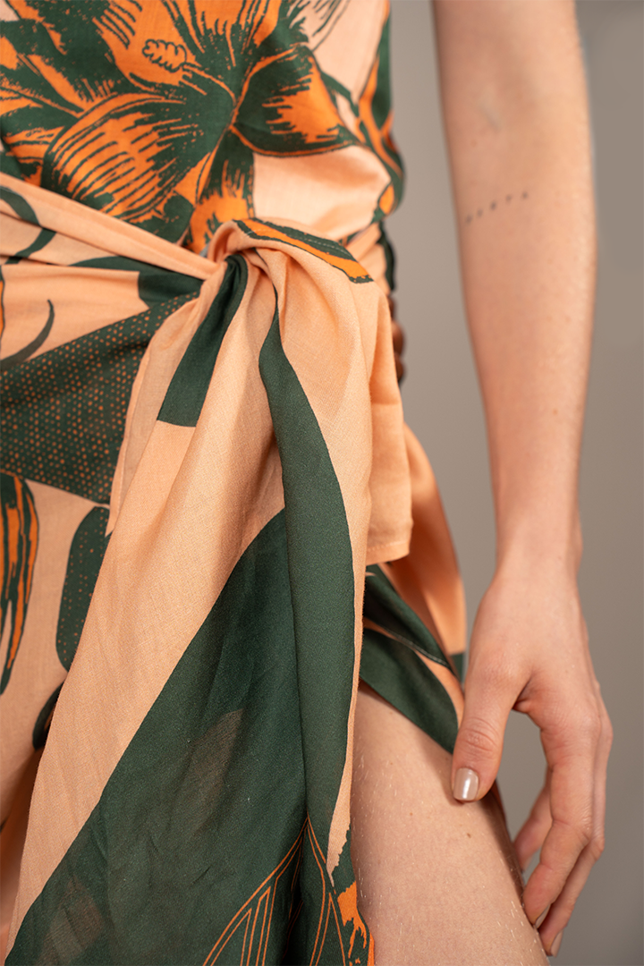 Tropical Paissage Body Wrap