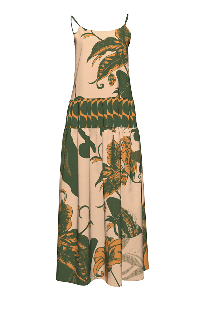Tropical Paissage Dress