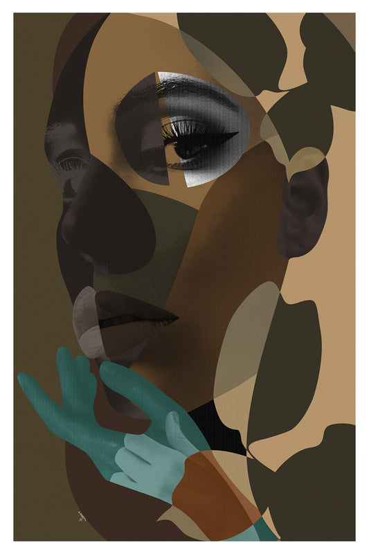 Unique Digital Artwork 'In The Garden'