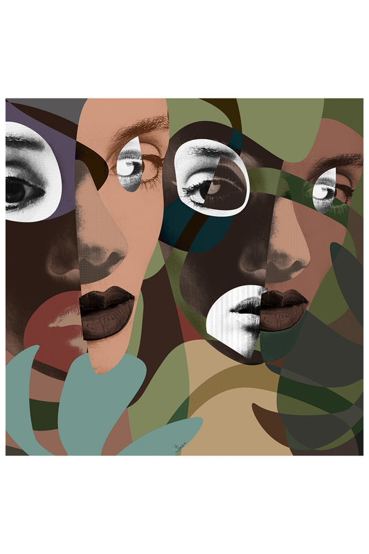 Unique Digital Artwork 'In the Tropics'
