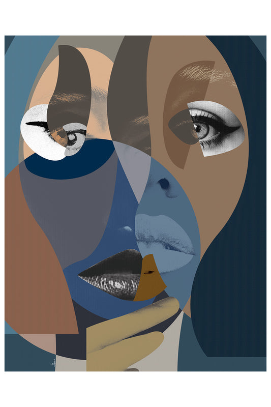 Obra de arte digital única 'Shanti. Paz, Calma Divina'