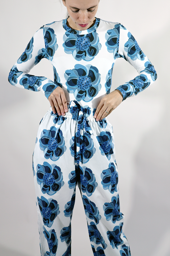 Bleu Charm Everyday Pants