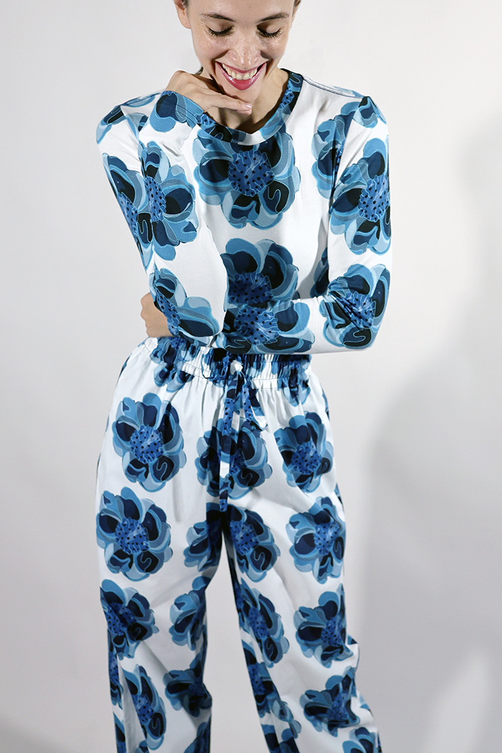 Bleu Charm Long Sleeve