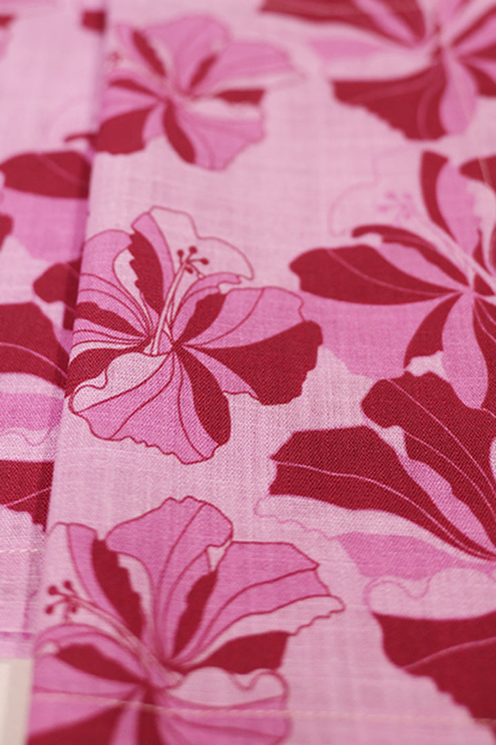 Tea Towel Tropical Cayena in Pink