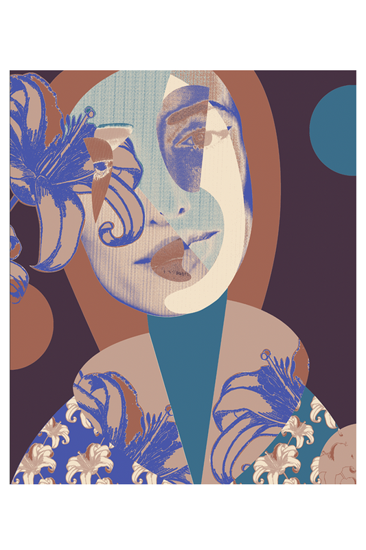 Limited Edition 'Fémina Vestida De Flores Tropicales 12/16' 2024