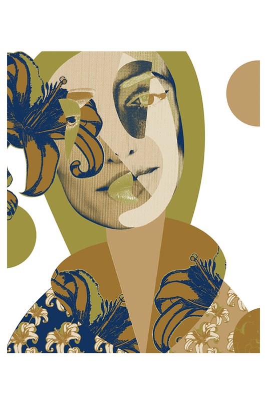 Limited Edition 'Fémina Vestida De Flores Tropicales 14/16'