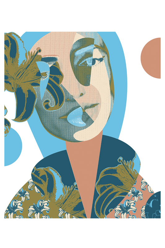 Limited Edition 'Fémina Vestida De Flores Tropicales 15/16'