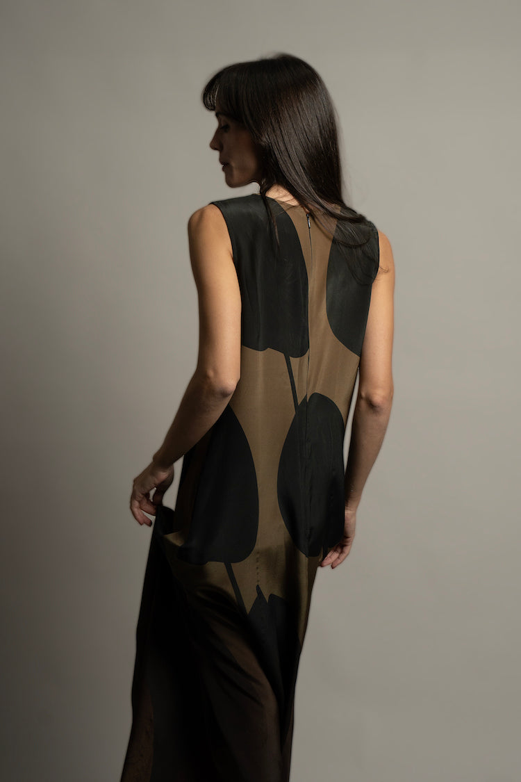 Golden Anthurium Eclipse Dress