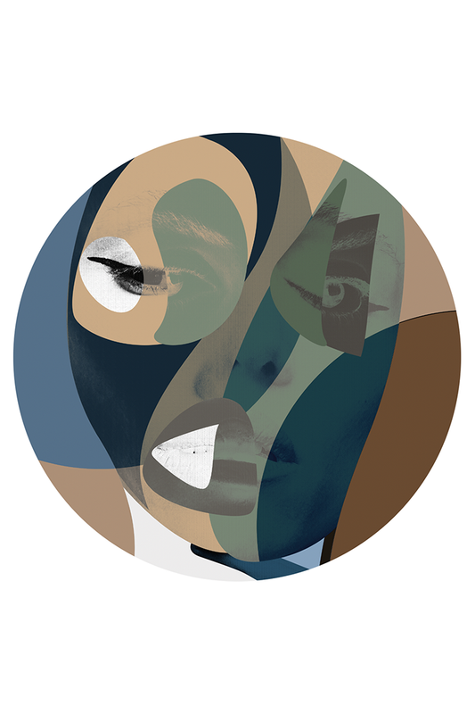 Unique Digital Artwork 'Her'