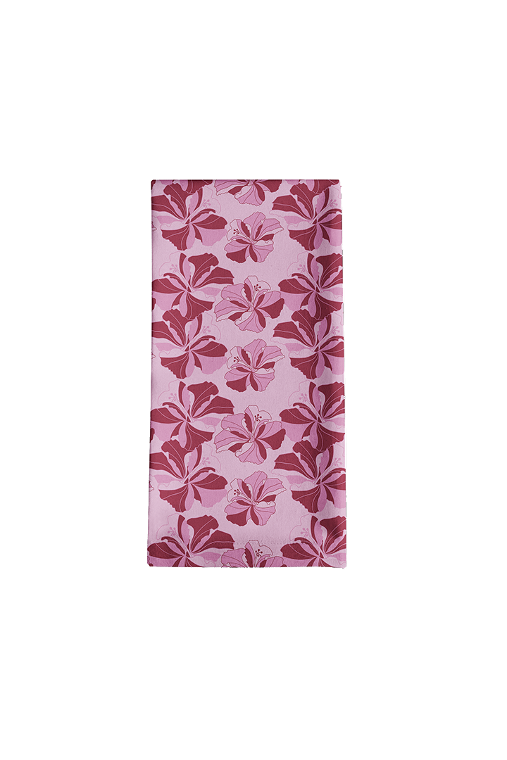 Tea Towel Tropical Cayena in Pink