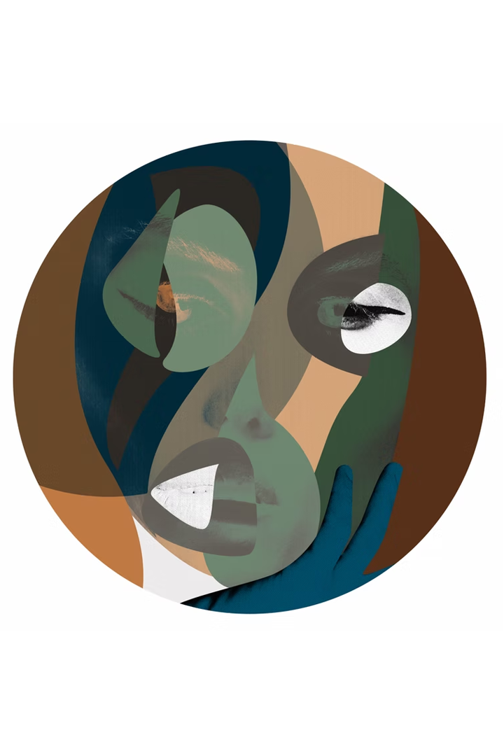 Unique Digital Artwork 'Her'