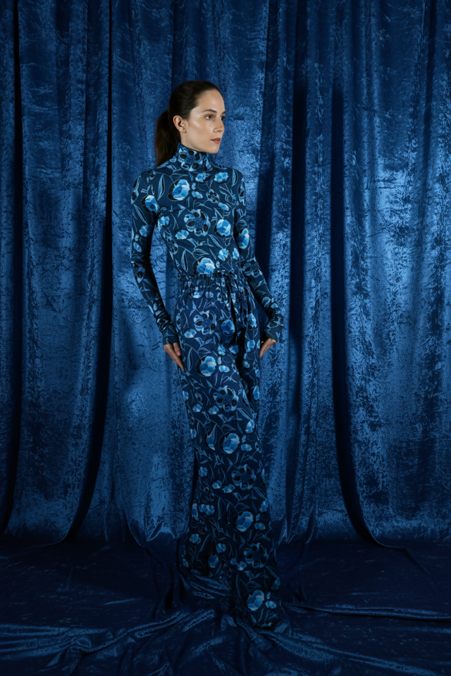 Raspberry Charm Garden Everyday Pants