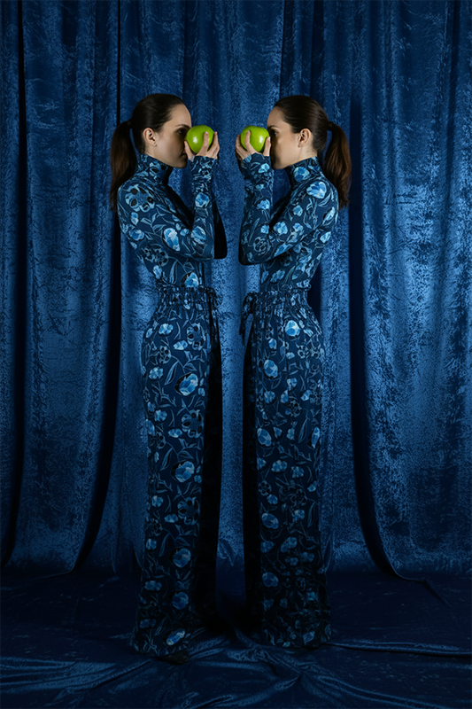 Raspberry Charm Garden Long Sleeve