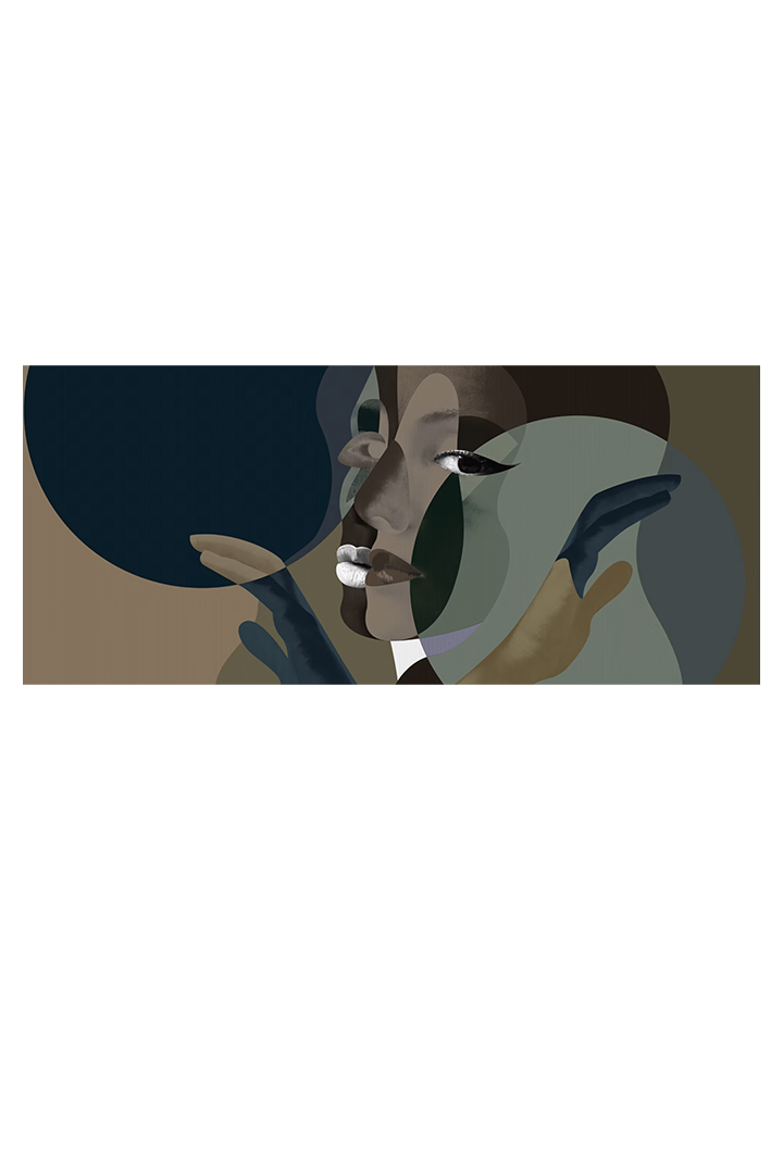 Obra de arte digital única 'Shanti. Paz, Calma Divina'