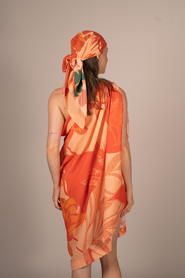 Sunrise Paissage Scarf