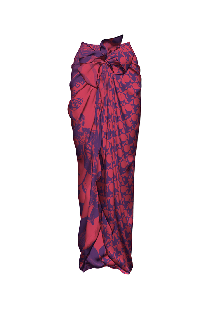 Sunset Paissage Maxi Wrap