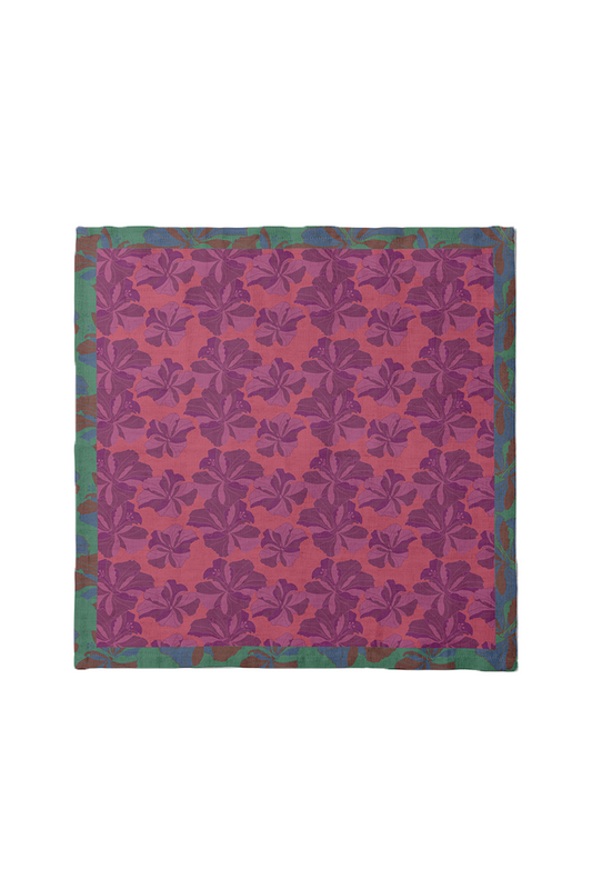 Tropical Cayena Napkin in Pink